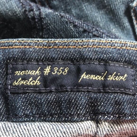 Citizens of Humanity Denim Pencil Skirt - Picture 2 of 4